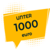 UNTER 1000 EURO